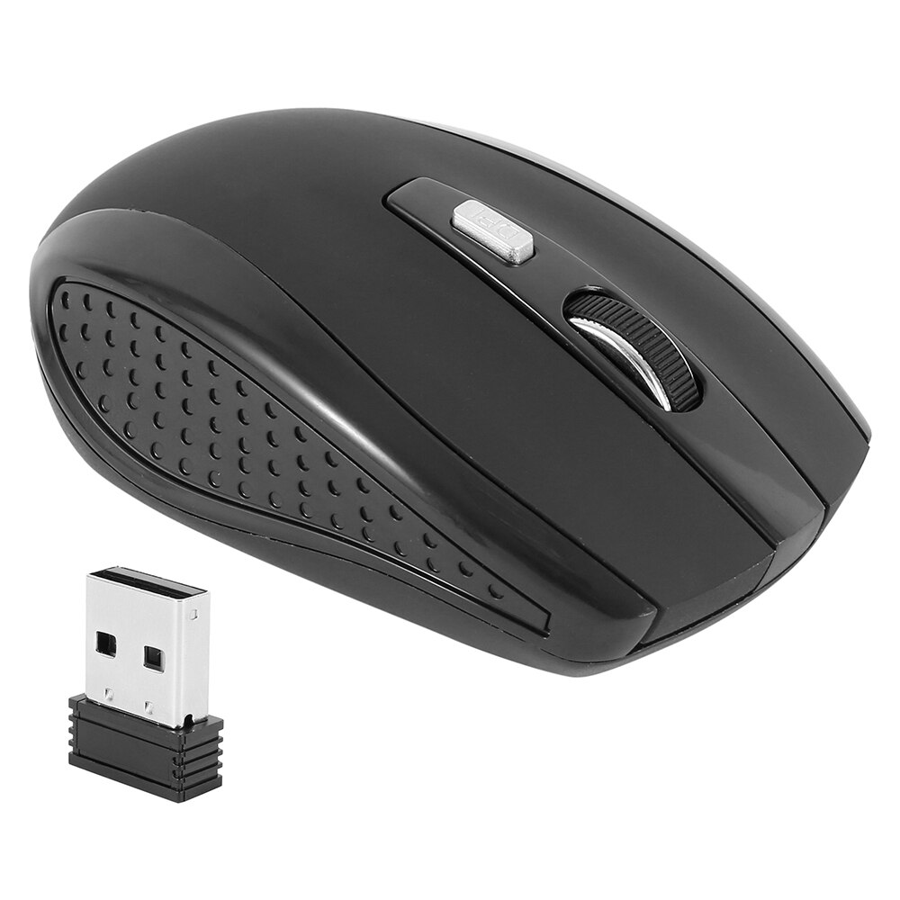 Draadloze Muis 2.4Ghz Draadloze Gaming Muis Met Usb-ontvanger Ergonomische Muis Home Office Game Muizen Voor Pc Laptop: Default Title
