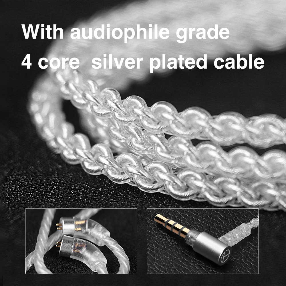 TRN ST1 PRO 1DD 1BA hybrydowe douszne słuchawki douszne przewodowe z przełącznikiem strojenia słuchawki anulujące słuchawki douszne HIFI basowy zestaw słuchawkowy