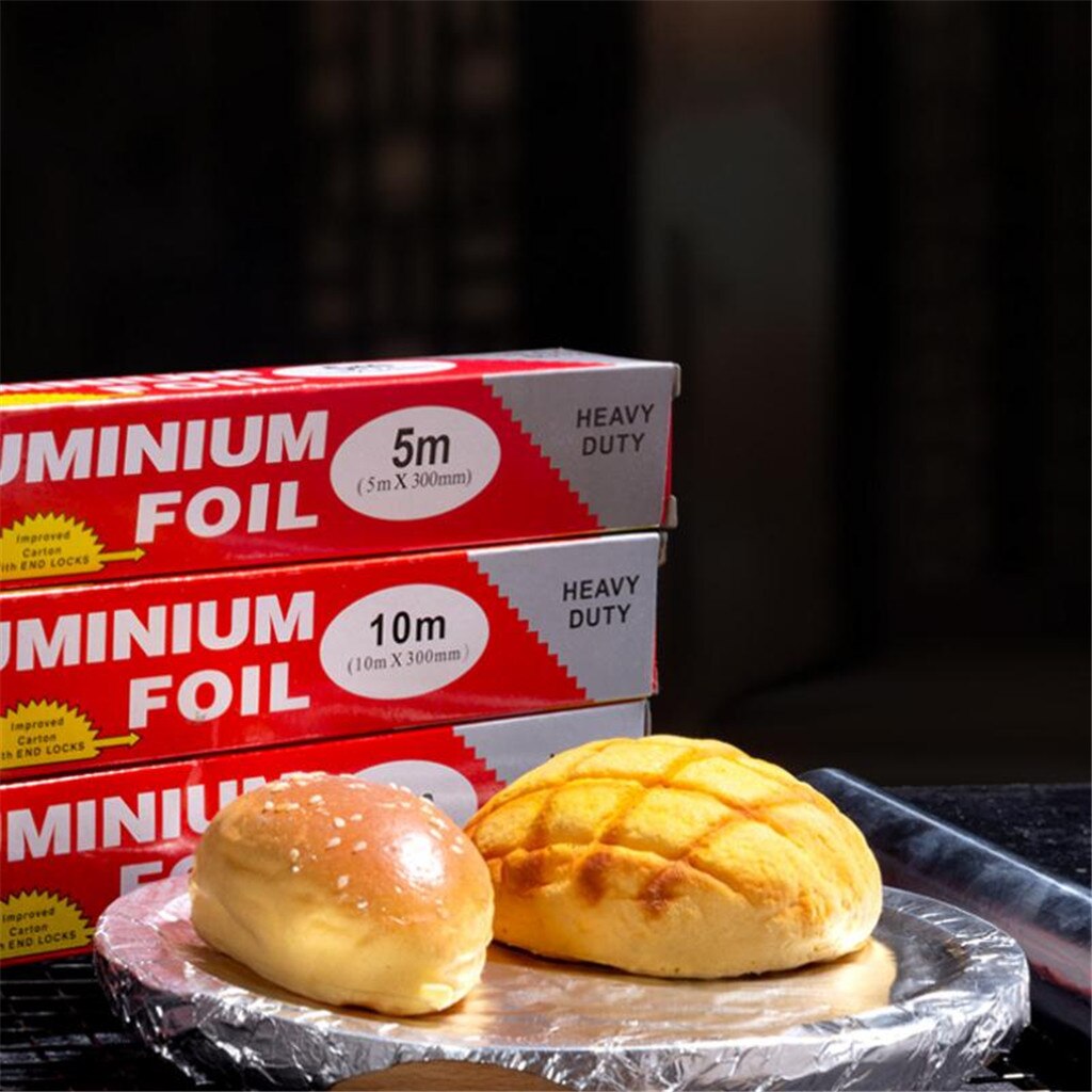 Aluminium Foil Roll Catering Food Wrap Grease Proof Kitchen Tin Foil BBQ Tin foil Baking Aluminum foil