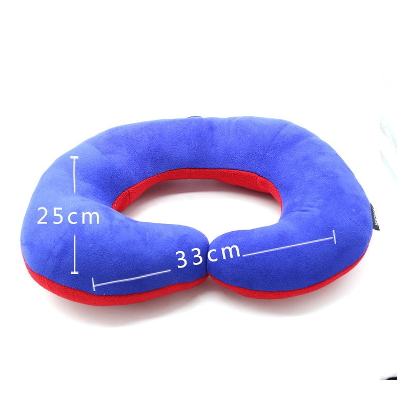 U Shape Memory Foam Reizen Auto Hals Kussens Gemak Vermoeidheid Kussen Zwart Rose Rood En Grijs Kleur Hoofdsteun Voor Auto kantoor Kussen