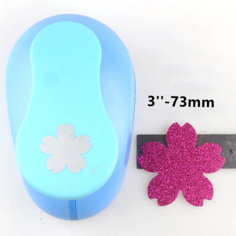 Cherry blossoms shaped craft punch paper cutter eva foam scrapbooking greeting card decoration Sakura hole puncher