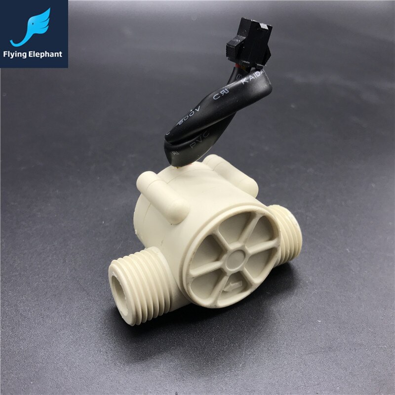 G1/2 Water Heater Water Flow Sensor Flowmeter 1-30L/min 2.0MPa For Water Control Unit / Hall flow meter