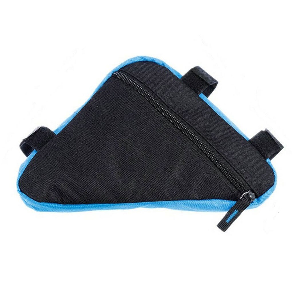 Fiets Zakken Waterdichte Fiets Driehoek Tas Fietsen Voor Tube Frame Opbergtas Driehoek Pouch Frame Houder Fiets Packs: Blue