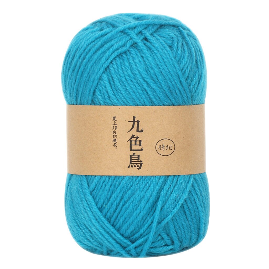 Acrylic Line Crochet Diy Medium Thick Cushion Doll Hook Shoes Line Wool Crochet Yarn Hand Knitting Wool Crochet Yarn For Scarf: Q