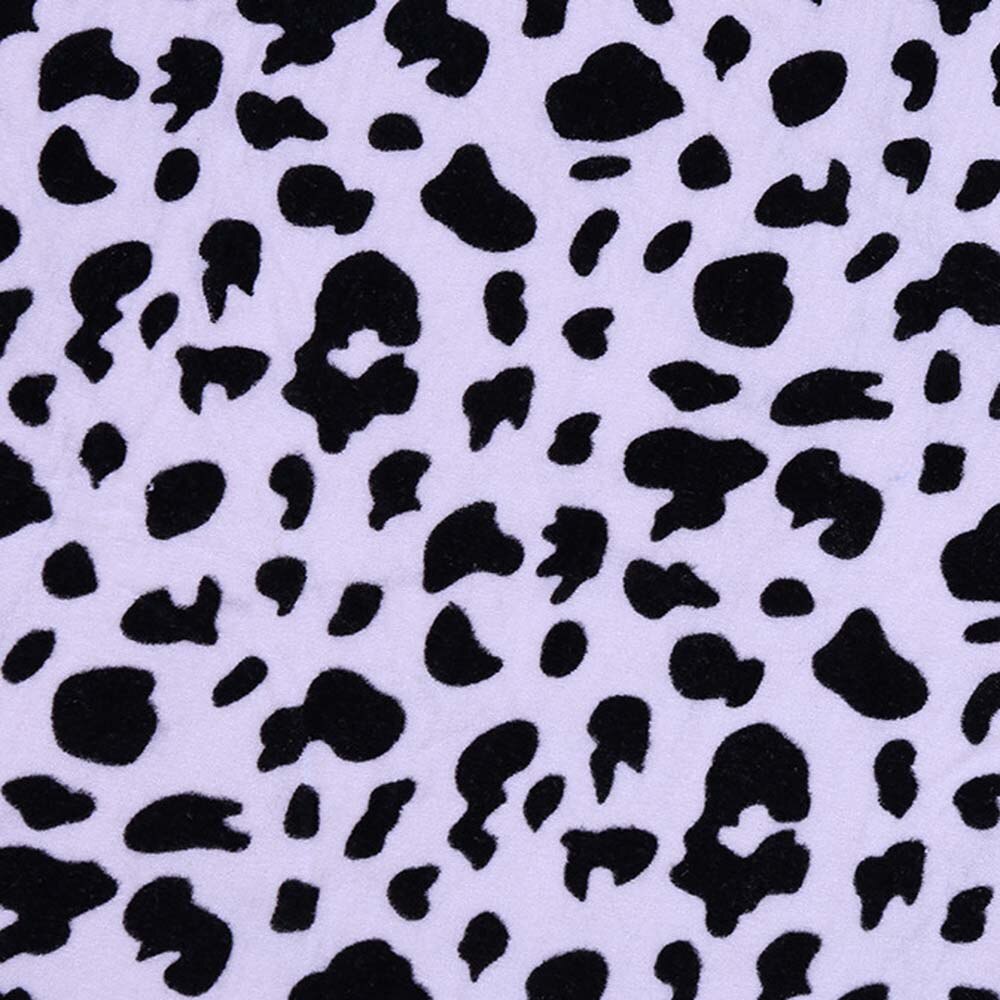 Animale di Stampa del Panno del Tessuto 100x150cm leopardo Tigre Mucca zebra Divano Costumi Poliestere Stoffa FAI DA TE Fatti A Mano Artigianato Decorazione: Q