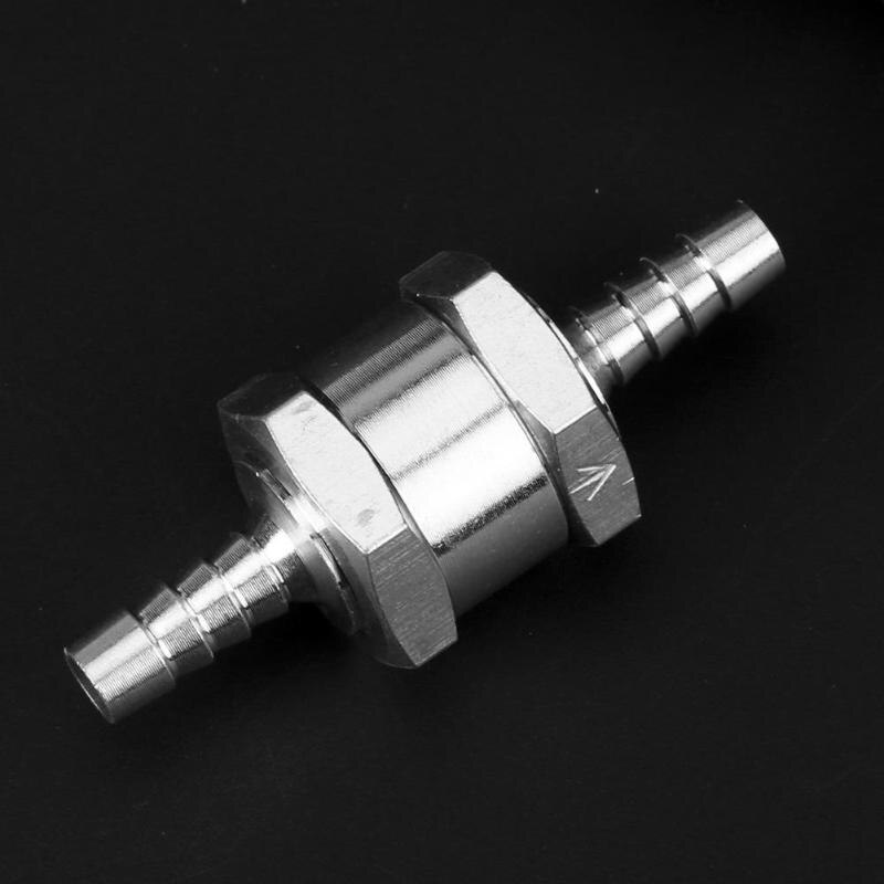 Kontraventil til aluminiumsbrændstof envejs benzin diesel auto bil skib helikopter motorcykel brændstofsystem tilbehør 6/8/10/12mm