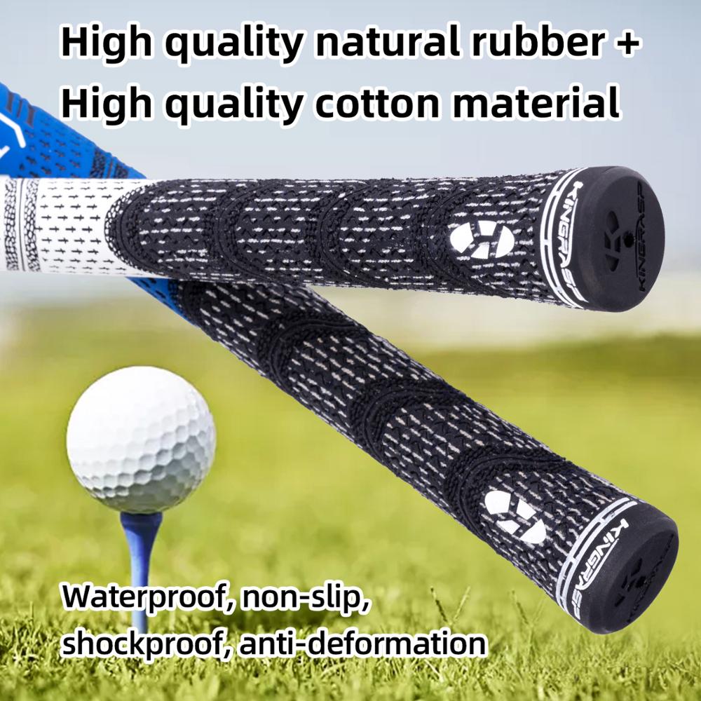 KINGRASP Golf Rubber Grip Ironwood Handle 9 colors for your choice of standard specifications for men/women