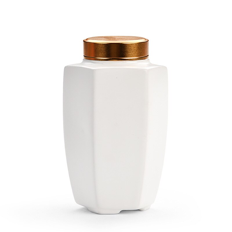 Ceramiczne mini puszki na herbatę, ceramiczne zestawy robić herbaty retro, puszki robić pakowania herbaty, prezenty, fabryka hurtownia puszki robić przechowywania: Jasno szary