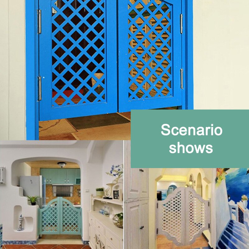 2 Pcs Stainless Steel Double Action Spring Door Hinge Durable for Cafe Bar Saloon JDH99