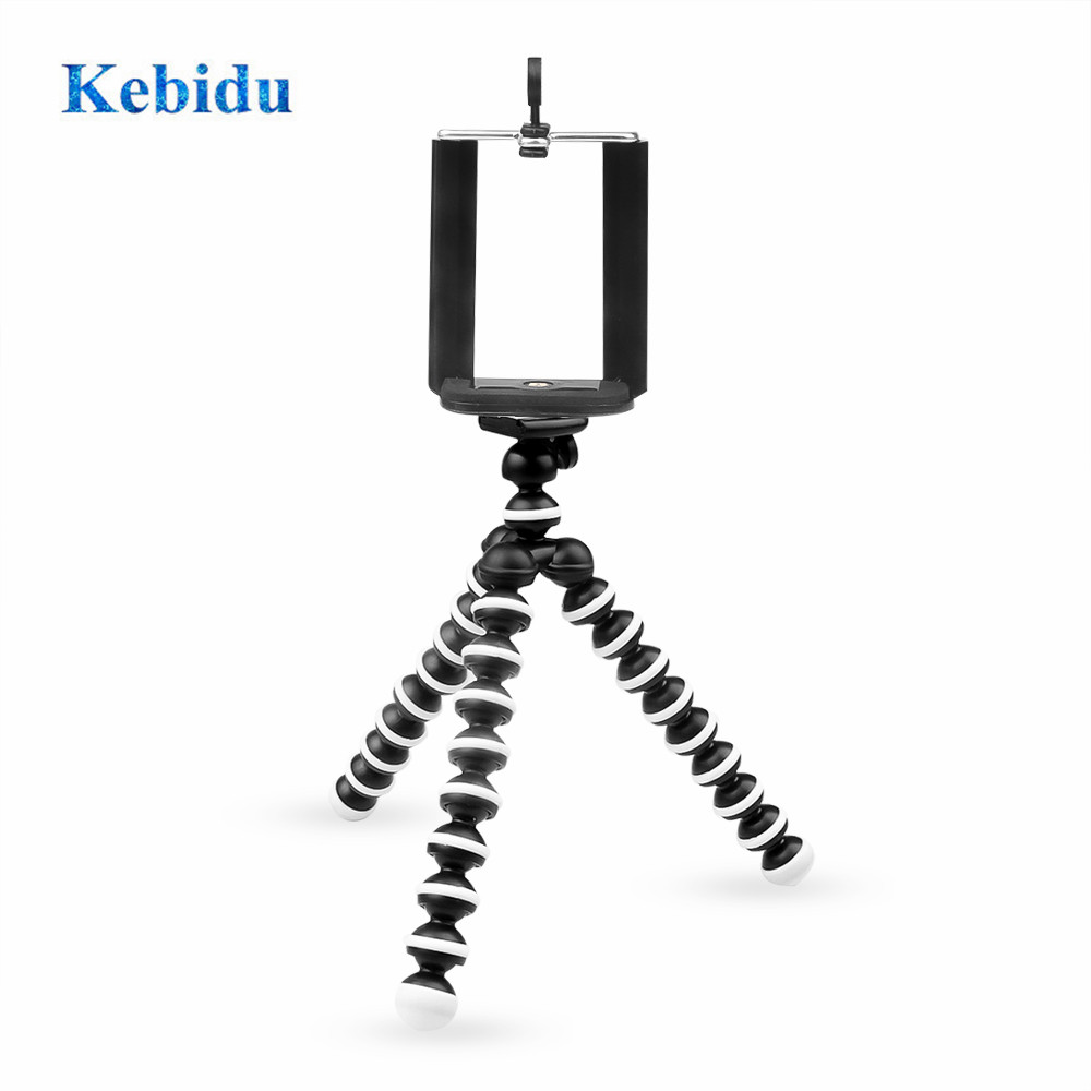 Kebidu Statief Voor Telefoon Flexibele Spons Octopus Mini Statief Voor Iphone Mini Camera Statief Telefoon Houder Clip Stand