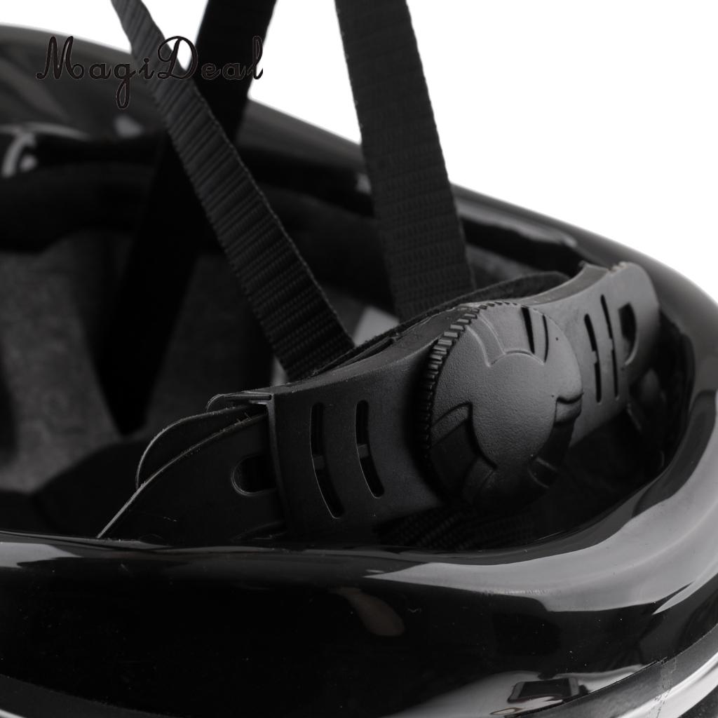 MagiDeal Adjustable Breathable Horse Riding Helmet Safety Velvet Equestrian Helmet