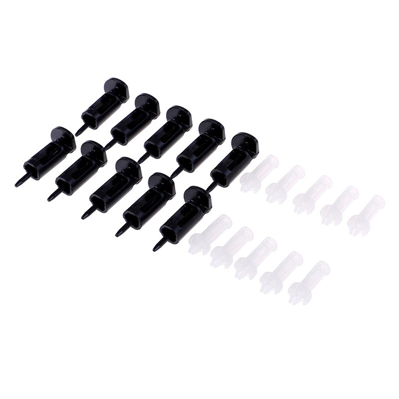 10Pcs 775 CPU heatsink mount pin plastic push screw cooling fan mounting clip