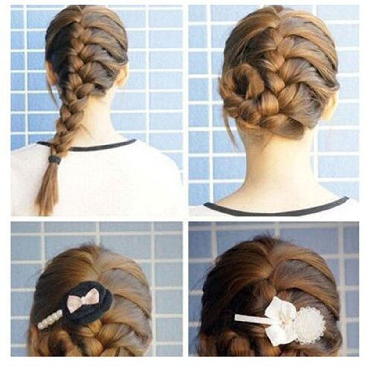 2 sztuk ryby kości zaplatanie włosów francuski warkocz narzędzie wałek magia skręcać stylizacja kok producent