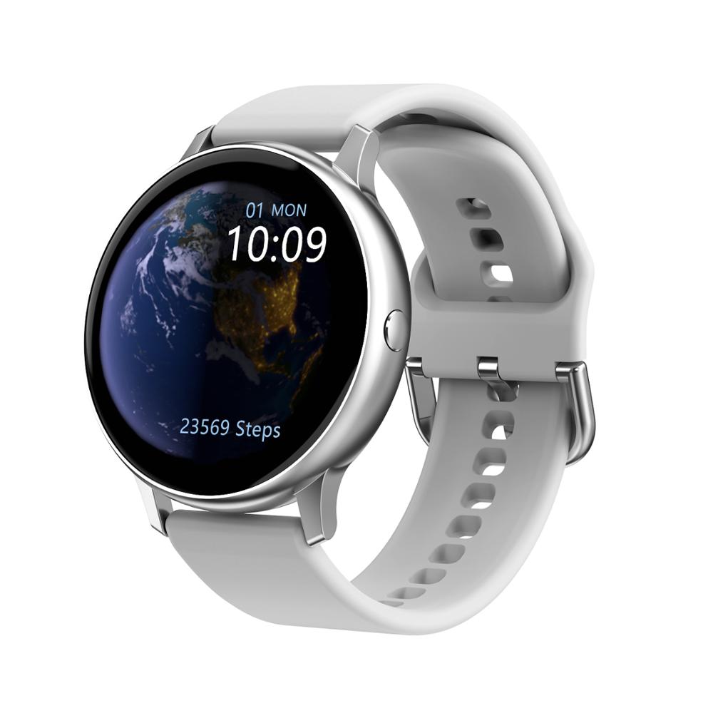 SARMIY DT88 PRO Smartwatch - 1.2" Round Display, IP67 Waterproof, Heart Rate Monitor, Fitness Tracker: Silver