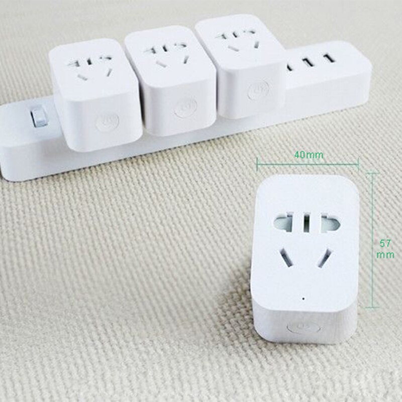 Xiaomi Mi Smart Socket Mijia Smart home plug wifi or ZigBee Version APP Remote Control Power Detection Work with Mi home APP