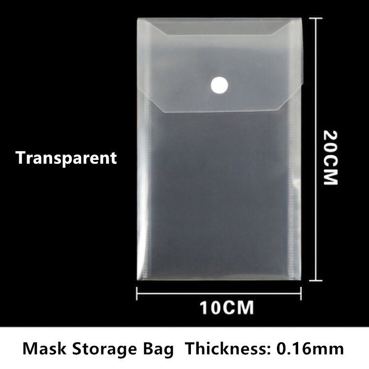tragbare Staubdicht Und Feuchtigkeit-beweis Abdeckung Halfter fallen Gesichtsmaske Halfter Gesicht Masken Lagerung Tasche: 04