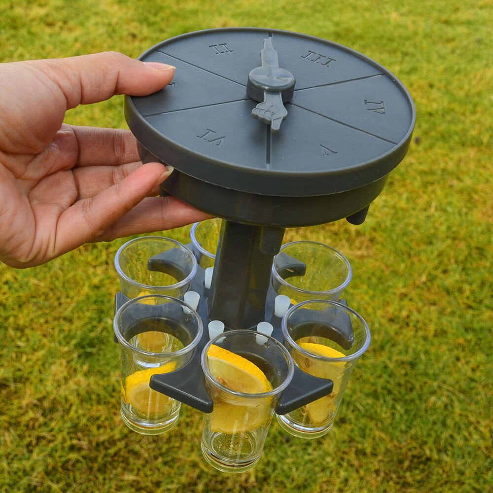 Wine Dispenser Glass Dispenser Holder Wine Whisky Beer Portable Dispenser Rack With Game Disk Brush Bar Glass Dispenser Drinking