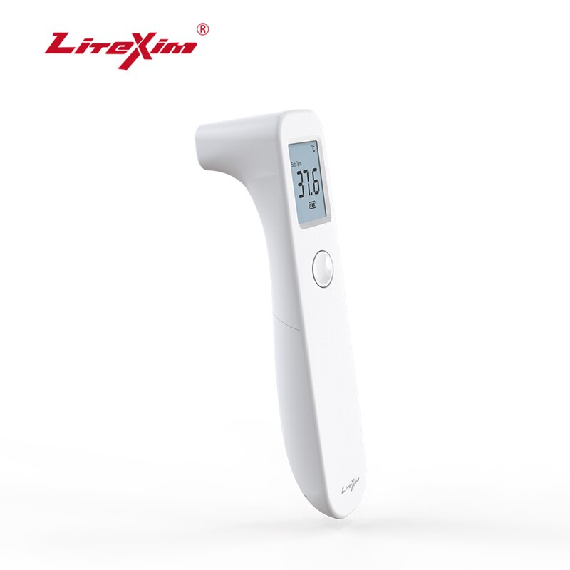 Infrarød termometer for kropp voksen feber øre termometer termometro infrarojo berøringsfri hjem familie temperaturmåler sensor: Termometer