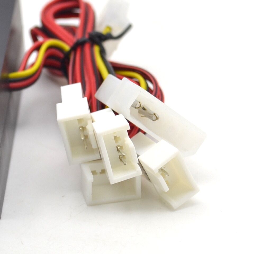 STW-6002 4 Channel Speed Fan Controller with Blue LED GDT Controller and CPU HDD VGA