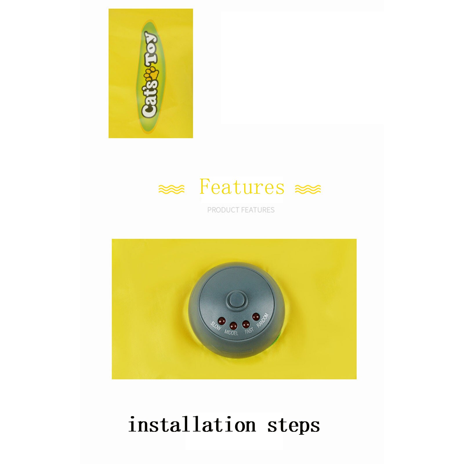 Jouet pour attraper la queue du chat, baguette motorisée, souris de panique mobile, jeu interactif pour chat