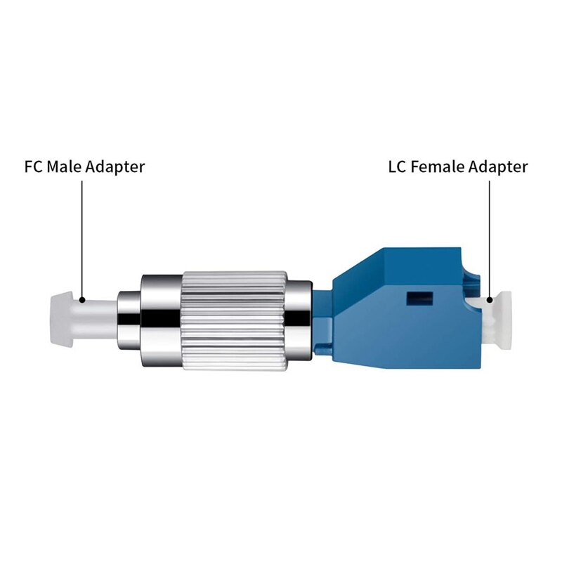 Visual Fault Locator Adapter, Fiber Optic Connector, Single Mode 9/125Um FC Male to LC Female Adapter for VFL Connector