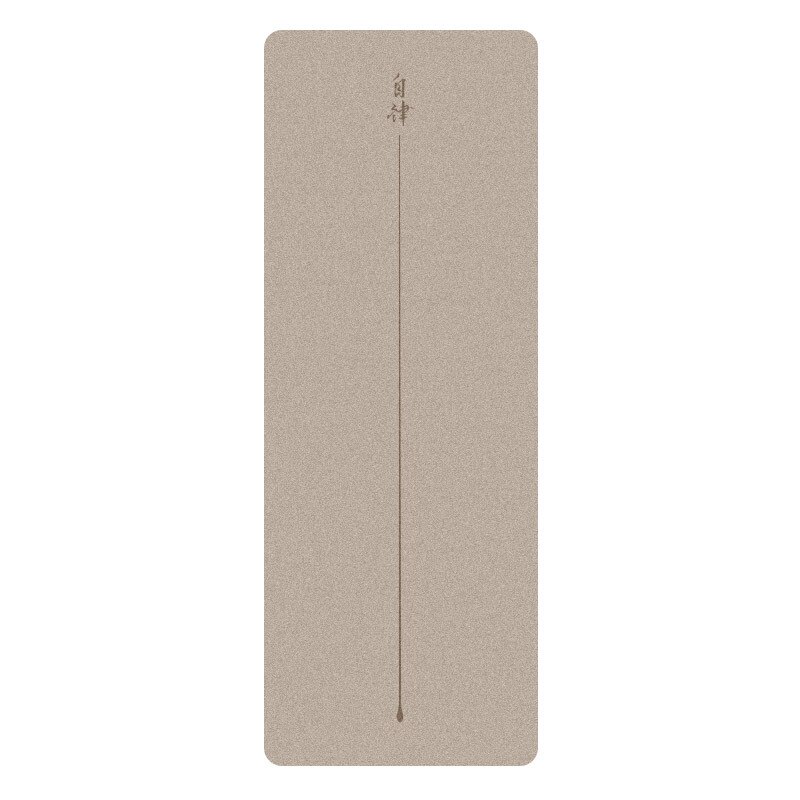 Die neueste yogamatte von lezyan aus naturkautschuk (pu) ist atmungsaktiv, abriebfest, rutschfest, schweißabsorbierend und ideal für fitness, pilates, gesundheit und sicherheit.: Milchtee