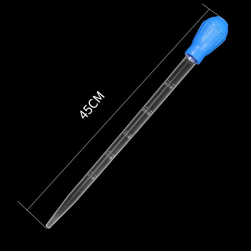 Sifón para acuario, pipetas alargadas, aspiradora para pecera, herramienta de limpieza Simple para cambiador de agua de acuario, 29cm, 54cm, 30ml y 50ml: Oro