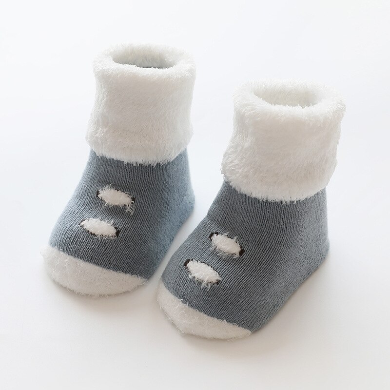Calcetines para bebé recién nacido, calcetín de algodón para niño, 0-3T: Blue Socks / S(6-12Months old)