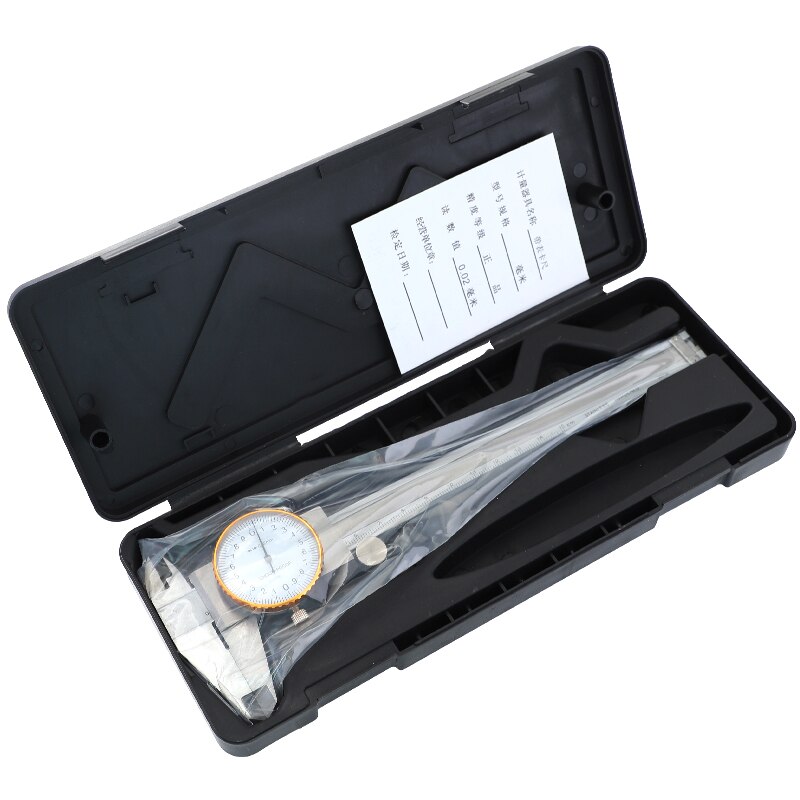 RUITOOL 0-150mm/0.02 Dial Caliper Stainless Steel Vernier Calipers Shock Proof Metric Gauge Precision With Box