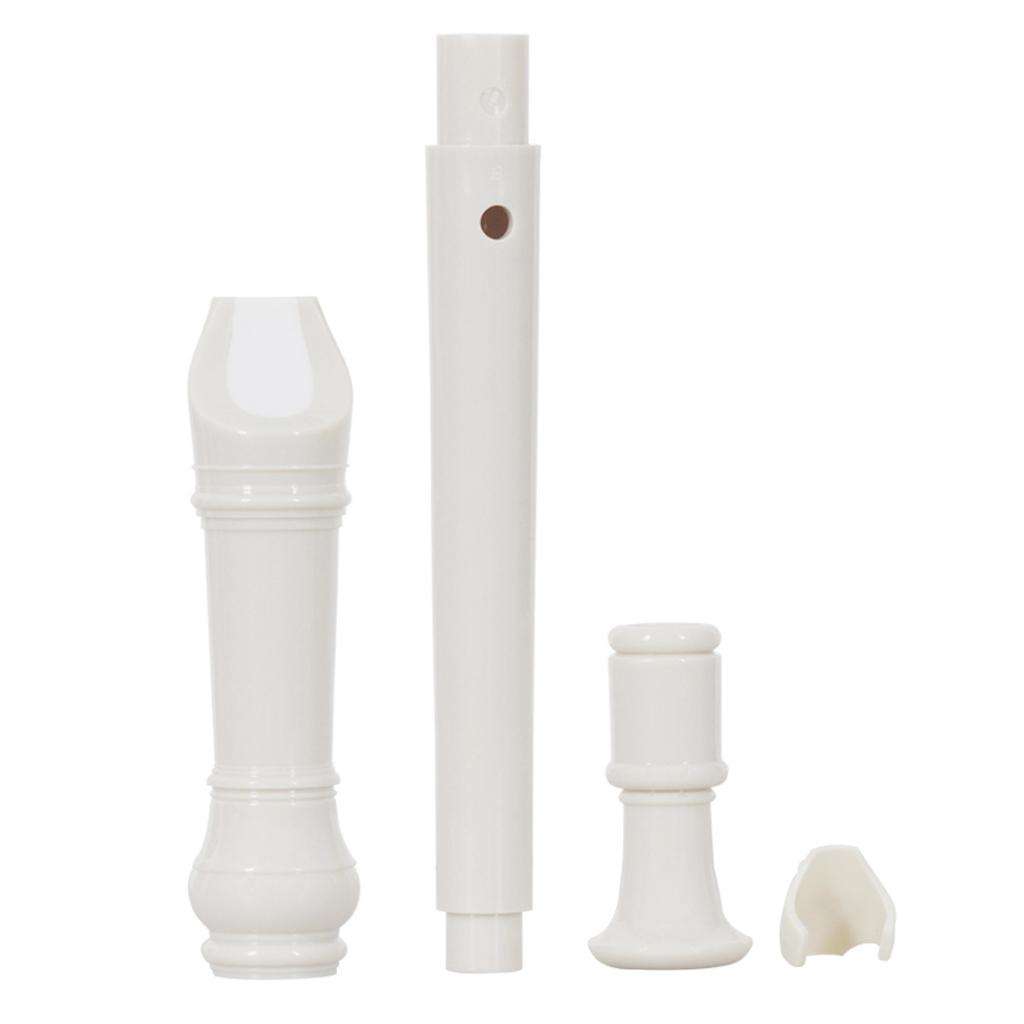 ABS Plastic 8 Hole Descant Recorder Set English Fingering Musical Woodwind Instrument Key of C