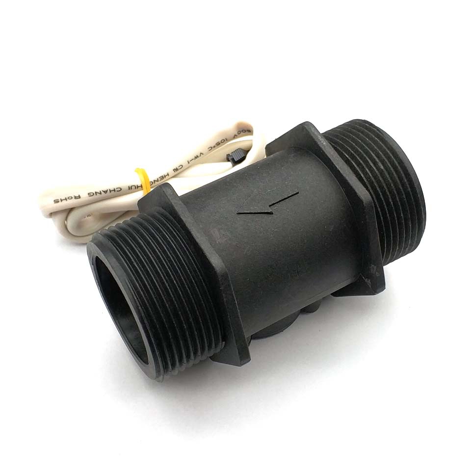 Water flow sensor Industriële flow meter G1.5 "Water Flow Counter Indicator Flowmeter Hall Sensor Switch G1.5 DN40 5-150L/ min
