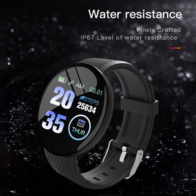 Schermo a colori Oled Smart Watch cardiofrequenzimetro Smart Wristband orologi sportivi Tracker Smart Band pedometro impermeabile Smart Watch