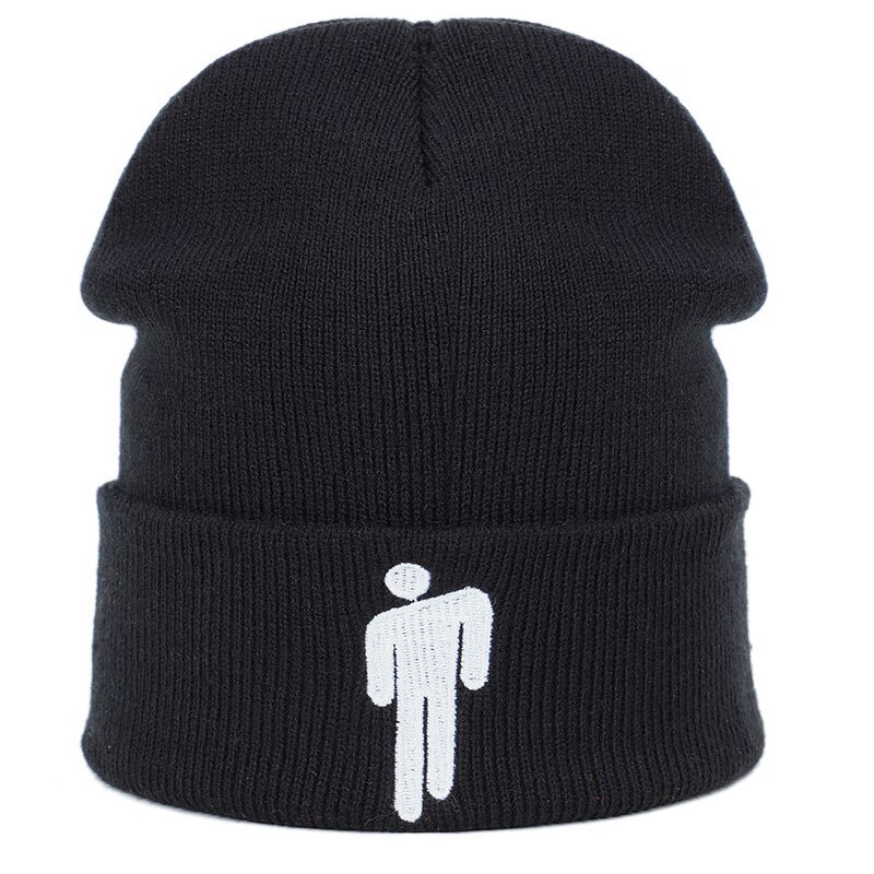 Beanie Hat Vrouwen Mannen Borduren Gebreide Warme Winter Hoeden Voor Vrouwen Mannen Effen Hip-Hop Casual Cuffed Mutsen Motorkap Toevallige