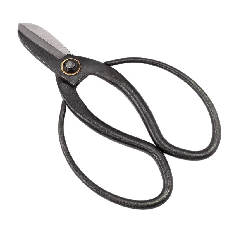 Bonsai Scissors 6.7Inch (170mm), Steel Flower Arranging Tools, Bonsai Tools Shear Tool Black