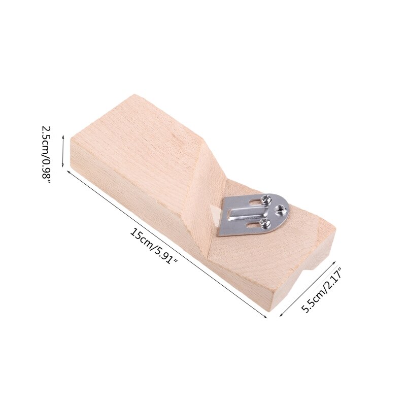 Woodworking Plane Edge Hand Planer Corner Plane Carpenter Woodcraft Tool for Trimming Woodworking Polish Supplies