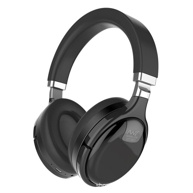 Bluetooth 5.0 Headphones, Lightweight Noise Cancelling Stereo Sound Overhead Headset for Home Office Travel: A