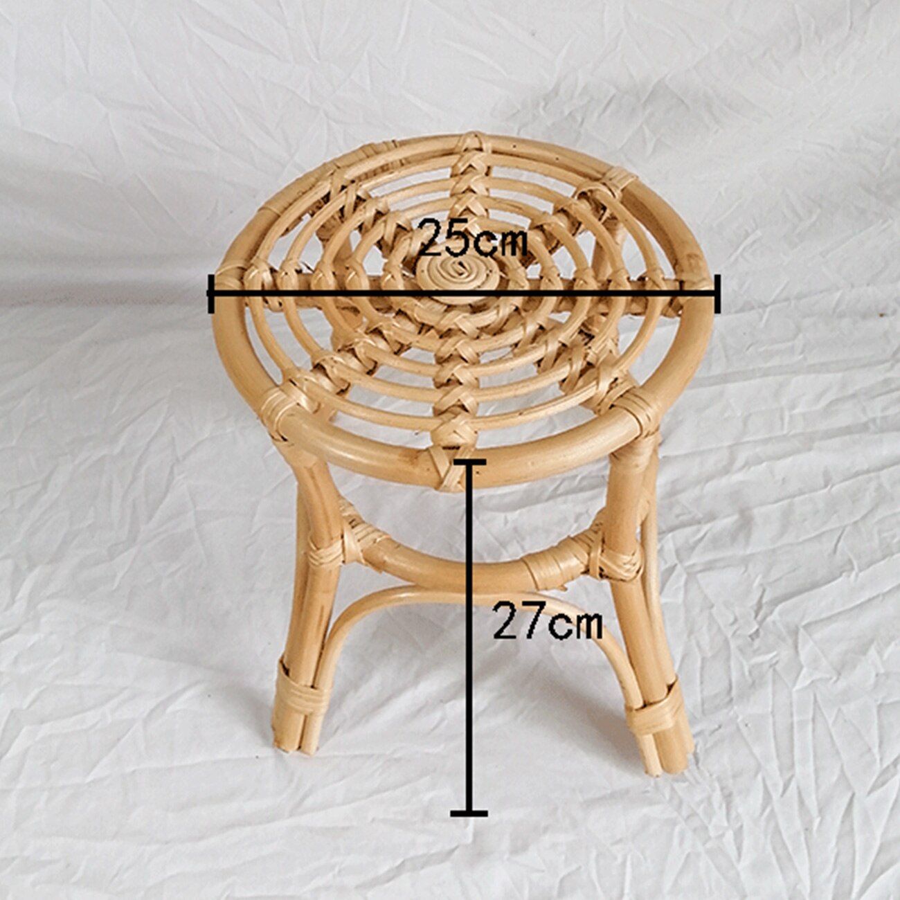Rattan Plant Stand Indoor Plant Pot Holder Garden Vine Trellis Wooden Flower Rack Flower Pot Rack Plant Shelf In Balcony