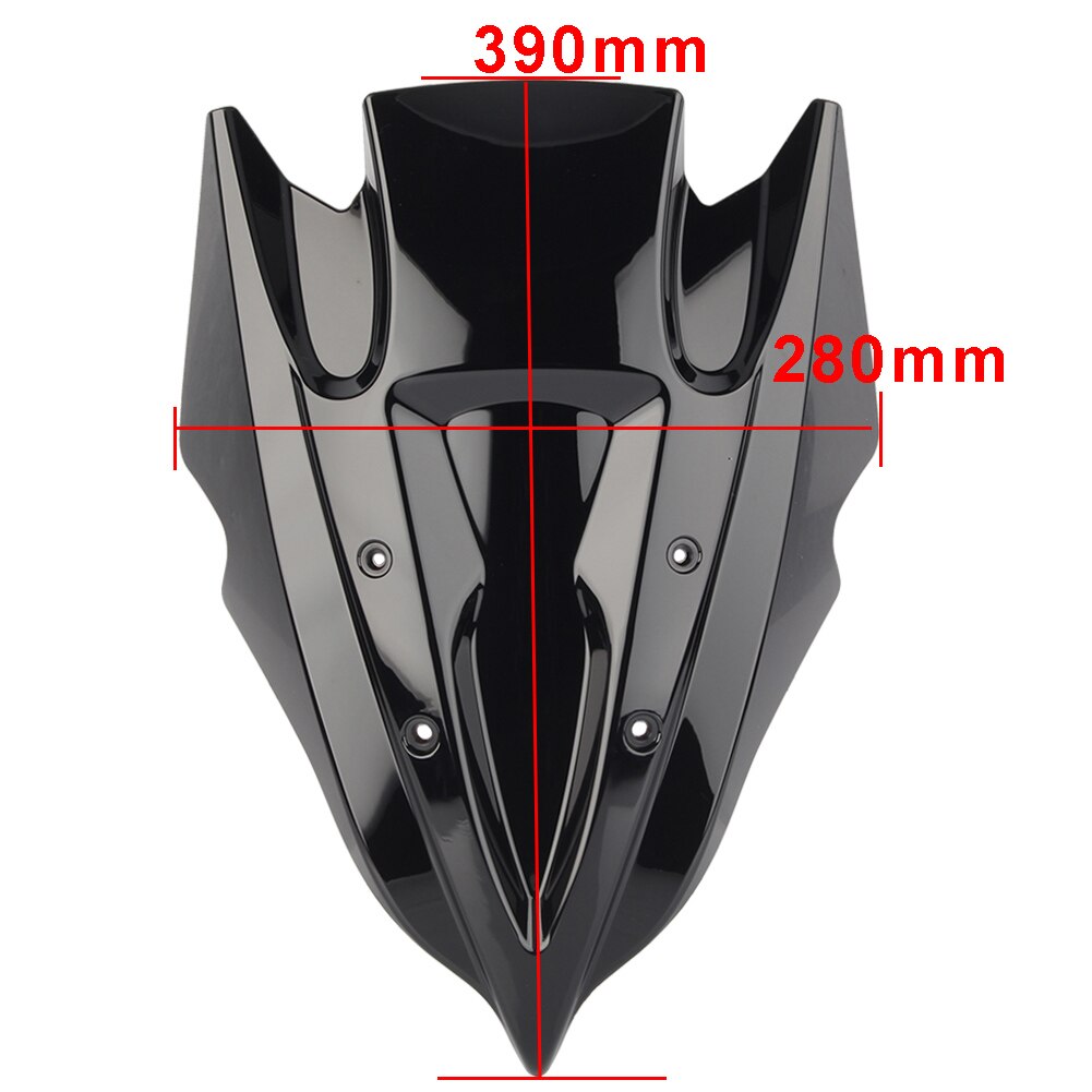 Motorcycle Windshield Windscreen Double Bubble For KAWASAKI Ninja 300 250 ABS Plastic
