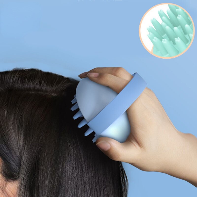 Xiaomi silicone testa corpo cuoio capelluto massaggio spazzola silicone shampoo spazzola capelli lavaggio pettine doccia spazzola bagno terme massaggio spazzola
