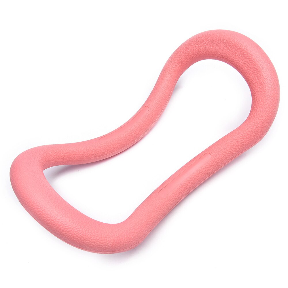 Yoga Ring Matte Anti-skid Lacing Yoga Ring Pull Ligament Magic Calisthenics Anti Gravity Home Fitness Equipment: Pink