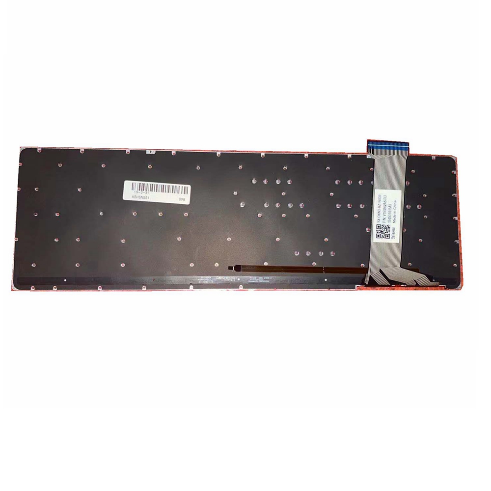 Russe avec rétro-éclairage clavier d'ordinateur portable Pour ASUS N551 N551J N551JB N551JK N551JM N551JQ G551 G551J G551JK G551JM G551JW G551JX