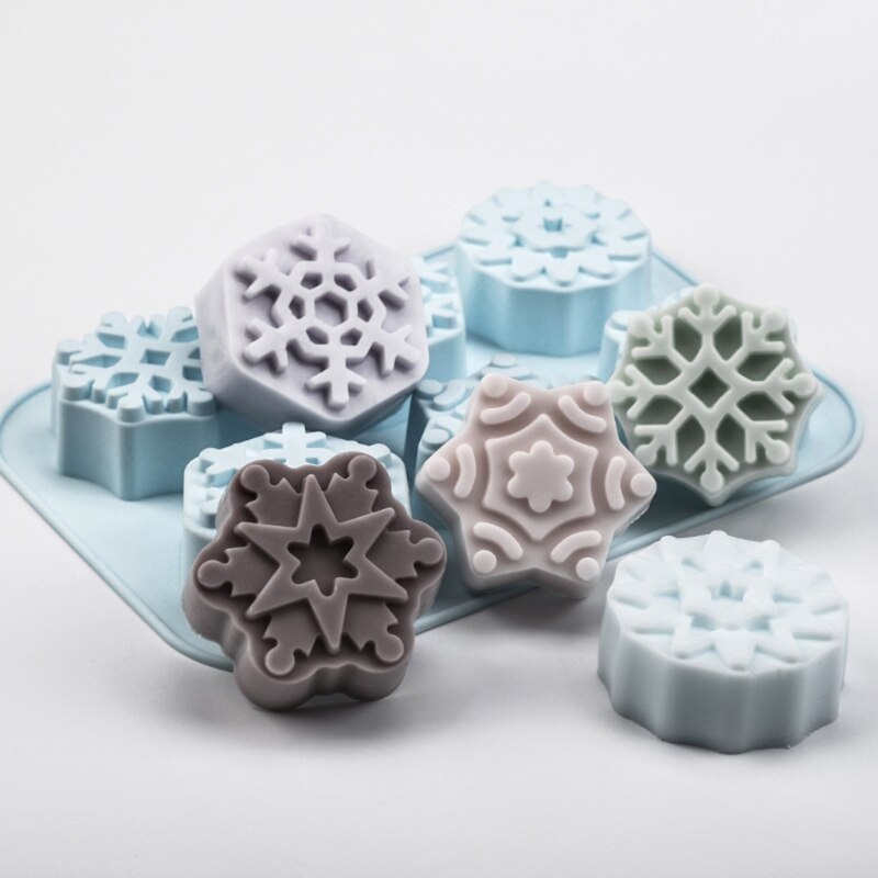 Liulan-exquisito molde de silicona para fabricación de jabón, DIY, hecho a mano, 3D, manualidades, molde para hornear pasteles y velas