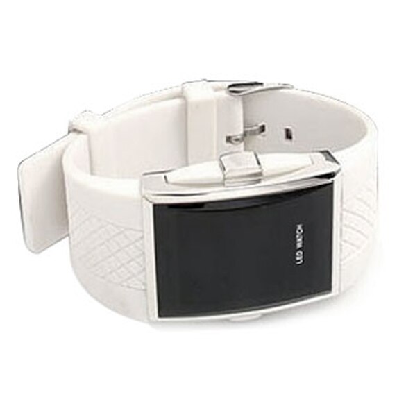 Sport Style RED LED Digital Watch Men Rubber Lady Men Unisex Wrist Watch LED Sport Wristwatch TT@88: Default Title