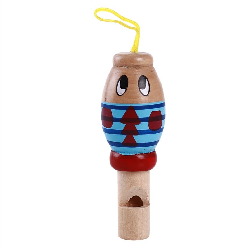 1Pc Funny Toys Musical Instrument for Kids Colorful Wooden Early Learning Educational Musical Instrument Lovely Baby Hand Bells: 432775