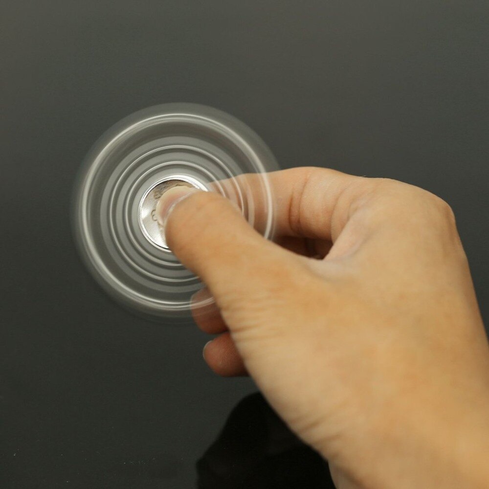 Novedoso Spinner de Metal Antiestrés con cinco cuchillas Spinner giratorio para dedos para adultos para autismo giroscopio pirata