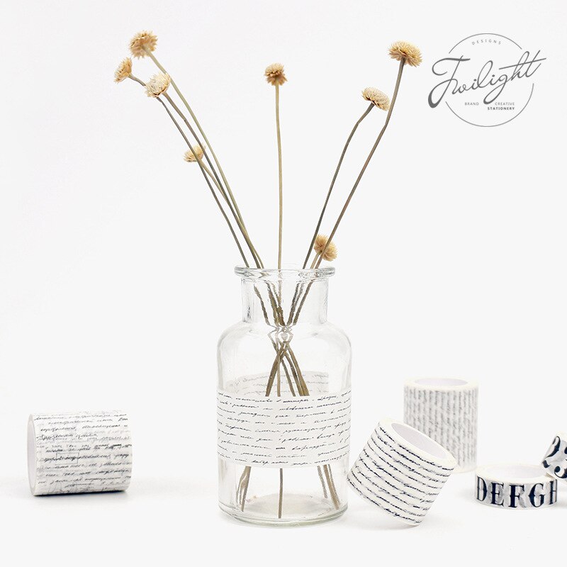 Retro Newspaper Map Gothic Decorative Adhesive Tape Washi Tape DIY Scrapbooking Masking Tape School Office Supply