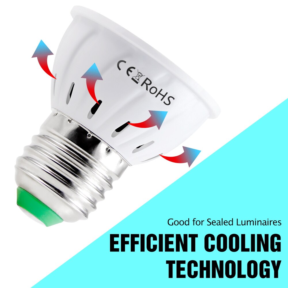 GU10 UVC LED Germicidal Light E27 Sterilizer Disinfection Light Bulb E14 UV Virus Bactericidal Lamp MR16 Ultraviolet Lamp B22