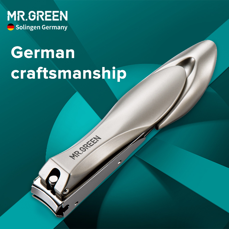 Mr. Groen Nagelknipper Anti Splash Rvs Manicure Trimmer Teennagel Vingernagel Cutter Tool Nagelknipper Pedicure Schaar