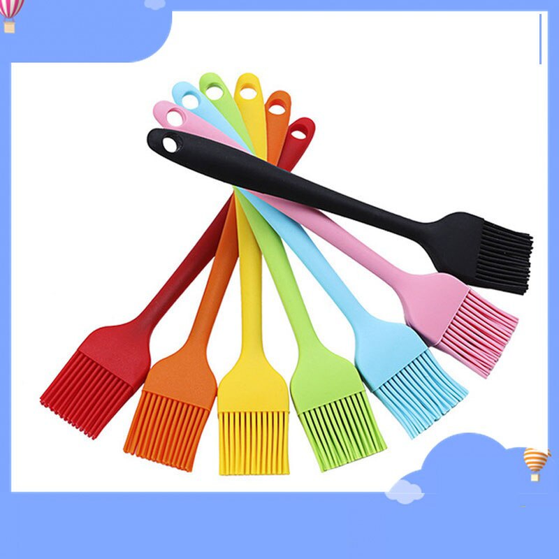 BBQ Brush Kitchen Pancake Brush Sauce Brush Seasoning Oil Brush Non-linting Baking Brush Cooking Brush High Temperature Silicone