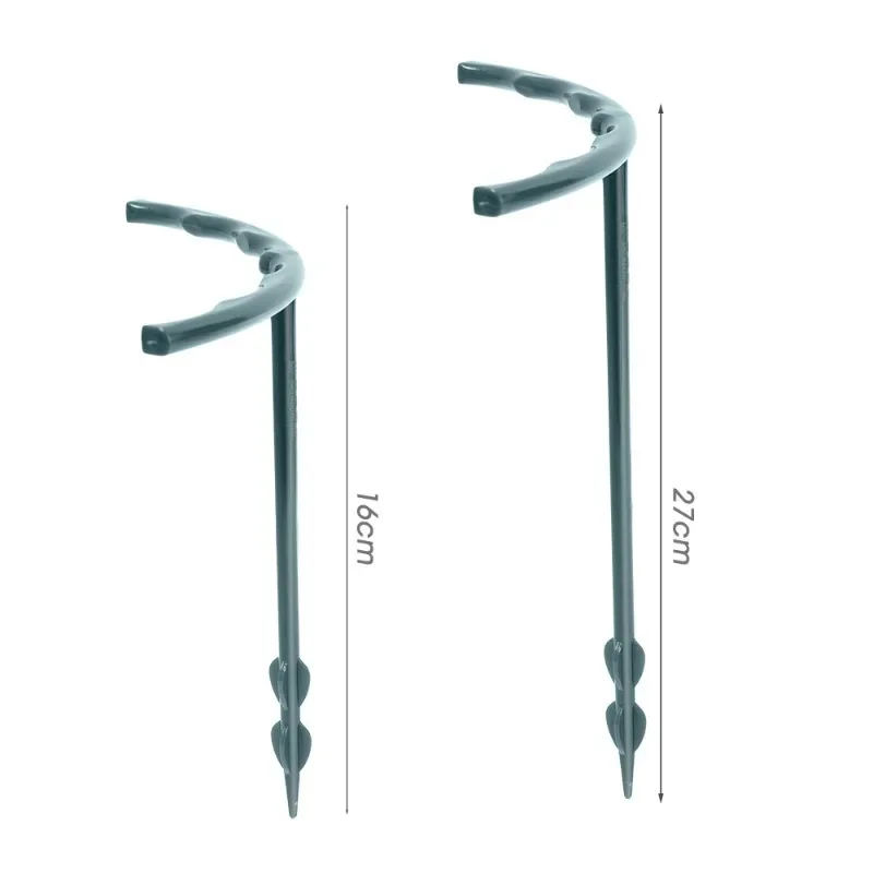 Soporte de plástico para plantas, marco de pila, arreglo de invernadero, varilla fija semicircular, soporte de escalada para plantas y flores de interior, 20/1 Uds.